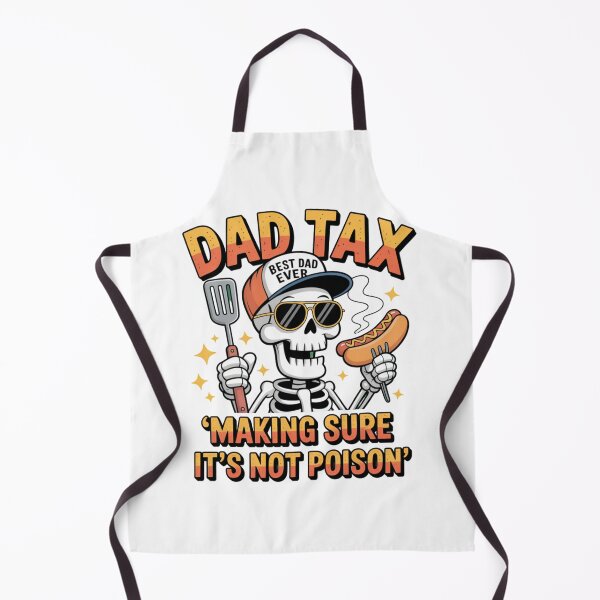 Item preview, Funny Skeleton Dad Grilling Gift Barbecue Humor for Dads designed and sold by chattsuede.