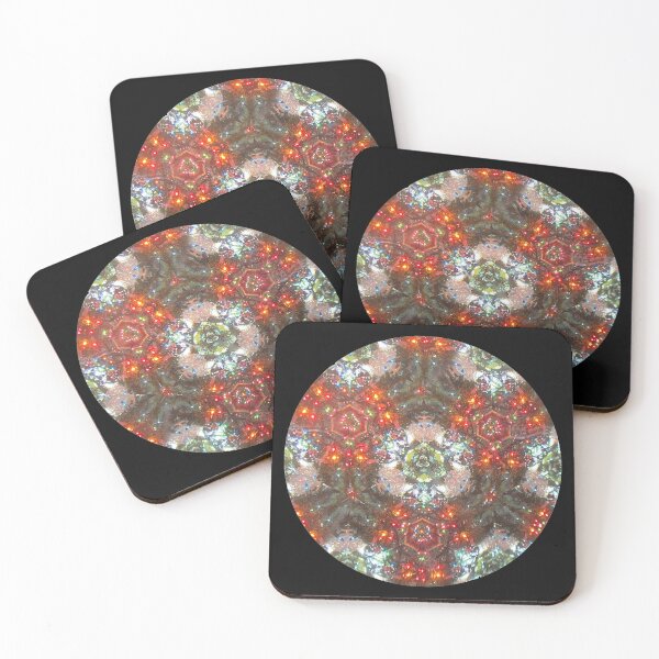 Item preview, Taleyedoscope Dreams Christmas Mandala, Cabbage Ball and Bright Lights designed and sold by Taleyedoscopic.