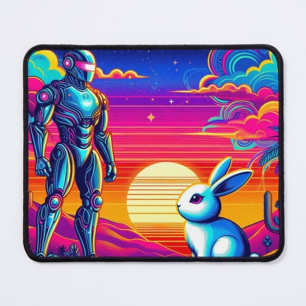 Item preview, robot and bunny designed and sold by Dogandesighn.