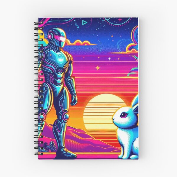 Item preview, robot and bunny designed and sold by Dogandesighn.
