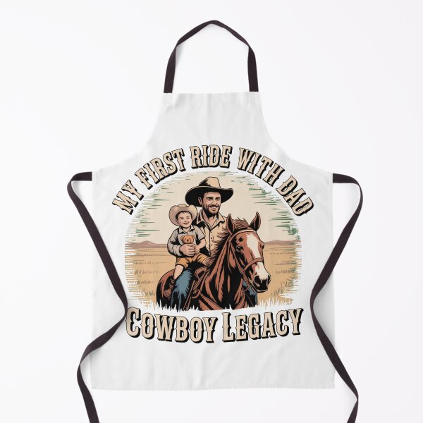 Item preview, Sentimental Cowboy Legacy Father Child Ride Western Nostalgia designed and sold by chattsuede.