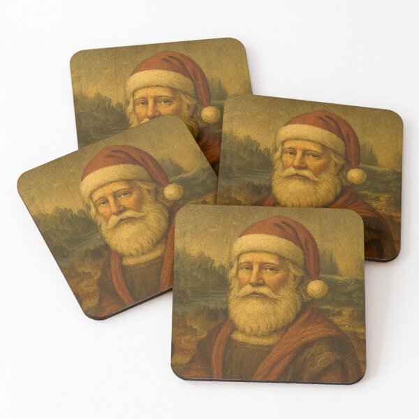 Item preview, Santa Lisa – The Merry Masterpiece designed and sold by SilknMarble.