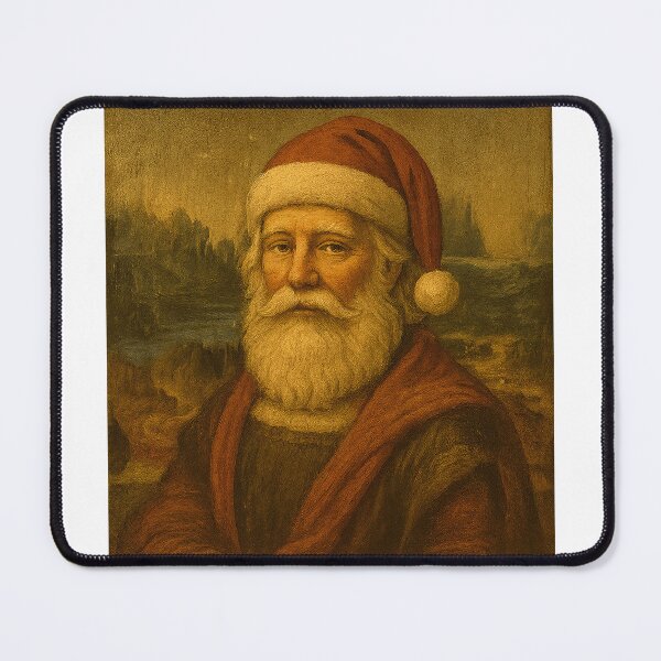 Item preview, Santa Lisa – The Merry Masterpiece designed and sold by SilknMarble.