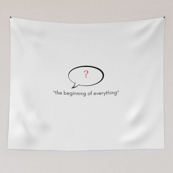 Item preview, The Beginning of Everything: The Question Mark designed and sold by R-creative75.