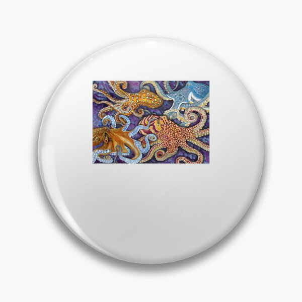 Item preview, The Colorful Depths – Dance of the Octopuses designed and sold by DANKHEAJoliets.