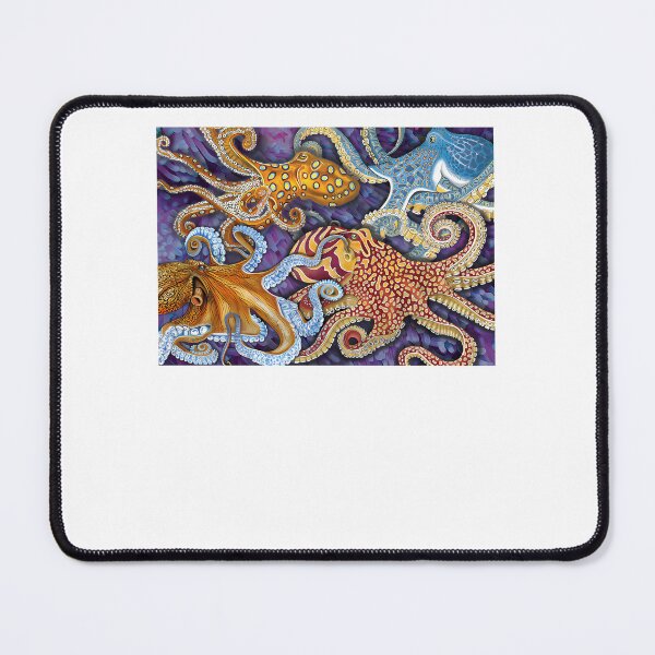 Item preview, The Colorful Depths – Dance of the Octopuses designed and sold by DANKHEAJoliets.