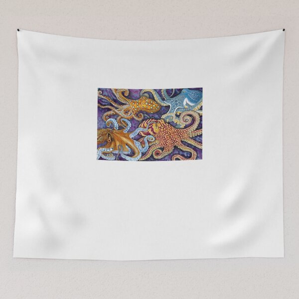 Item preview, The Colorful Depths – Dance of the Octopuses designed and sold by DANKHEAJoliets.