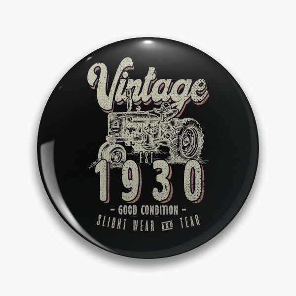 Item preview, Vintage Tractor Farmer Birthday Born In 1930 designed and sold by JRRTs.