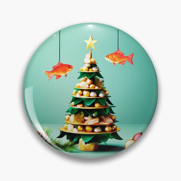 Item preview, Fish Christmas Tree for Gourmets. designed and sold by Zofia Sosnecka.