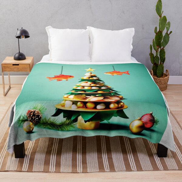Item preview, Fish Christmas Tree for Gourmets. designed and sold by Zofia Sosnecka.