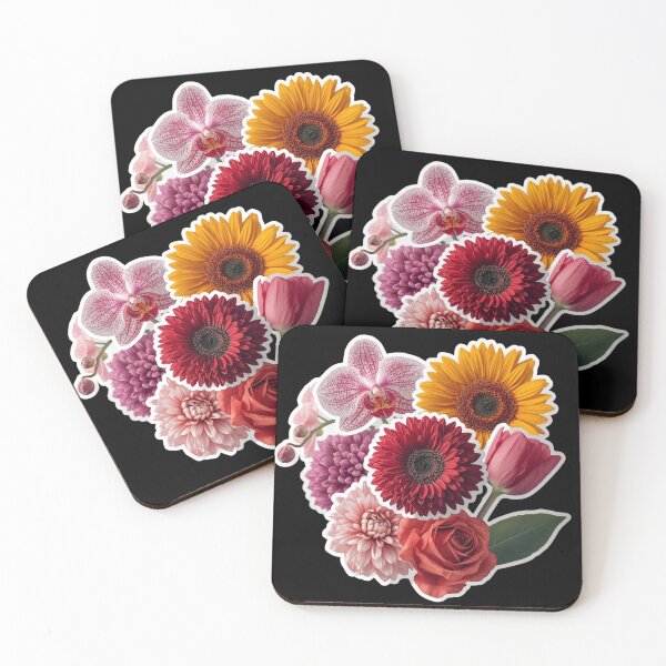 Item preview, Vibrant Flowers: Colorful Spring Collage designed and sold by NomadikStudio.