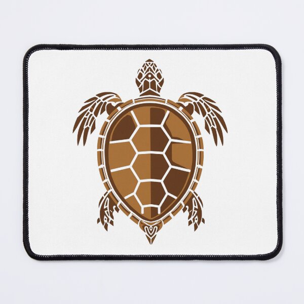 Item preview, Tribal Turtle Shield – Sacred Ocean Protector Design designed and sold by snoezelstudio.