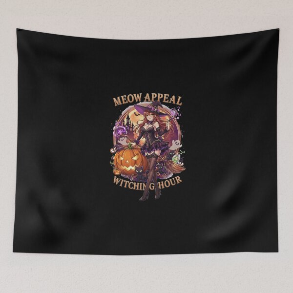 Item preview, Meow Appeal Halloween T-shirt designed and sold by gura1987.