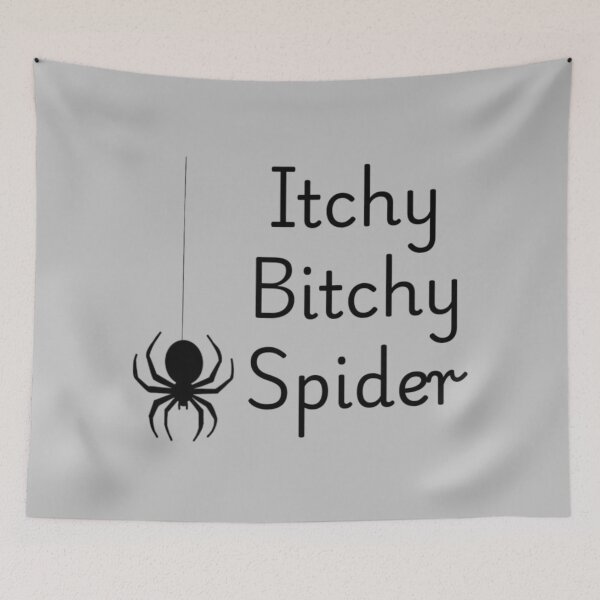 Item preview, Itchy Bitchy Spider designed and sold by SillyFun.