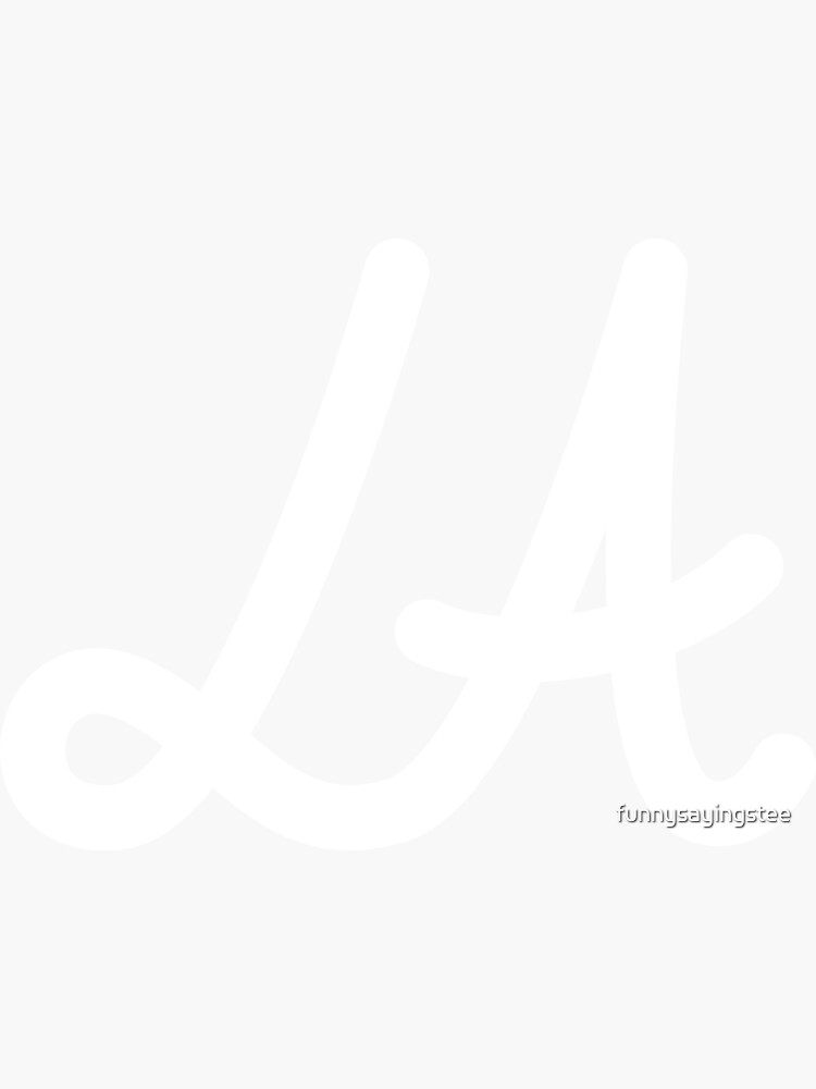 "LA Supply Company Cool Los Angeles California USA Logo " Sticker for