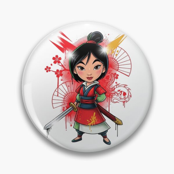 Item preview, Mulan – Brave Warrior Princess Art designed and sold by OWIAN.