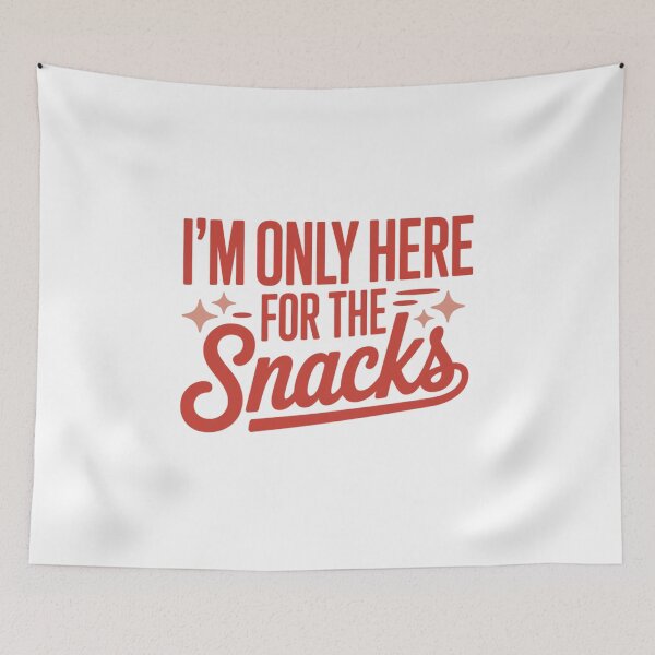 Item preview, Funny retro snack lover quote playful retro typography designed and sold by chattsuede.
