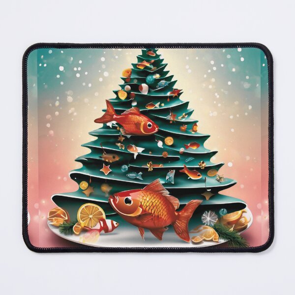 Item preview,  Fish Christmas Tree for Gourmets. designed and sold by Zofia Sosnecka.