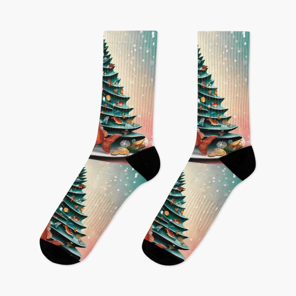 Item preview,  Fish Christmas Tree for Gourmets. designed and sold by Zofia Sosnecka.