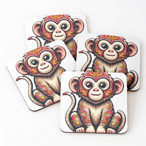 Item preview, xing xing monkey designed and sold by NCNGDESIGN.