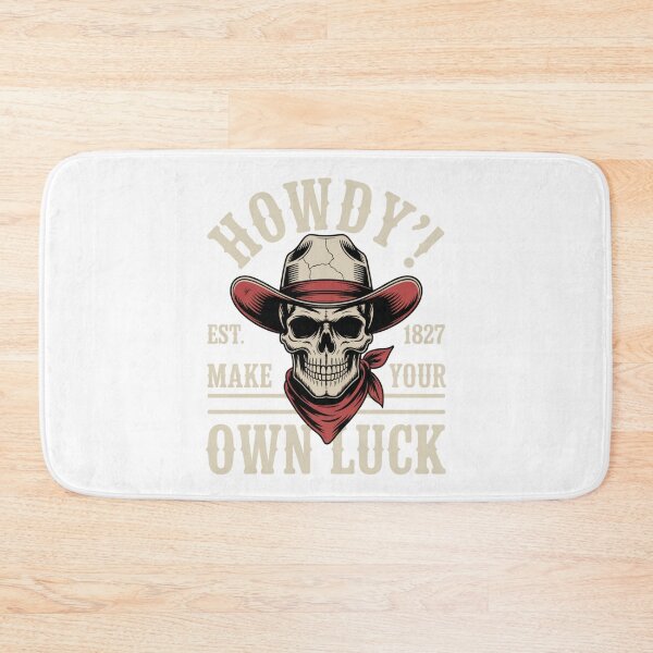 Item preview, Vintage Western Rebellious Cowboy Skull Art Retro Americana Style designed and sold by chattsuede.