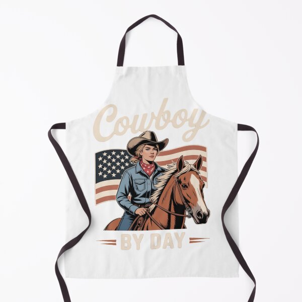Item preview, Patriotic Cowgirl Horse Riding Adventure Western Spirit designed and sold by chattsuede.