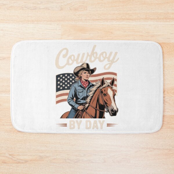 Item preview, Patriotic Cowgirl Horse Riding Adventure Western Spirit designed and sold by chattsuede.
