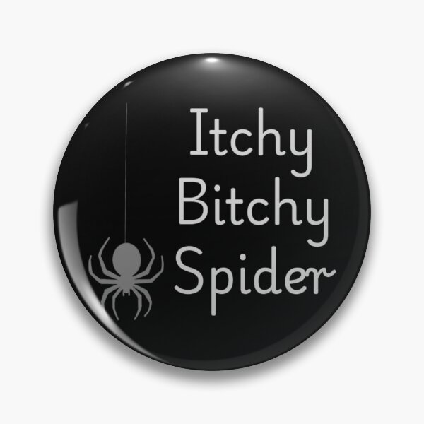 Item preview, Itchy Bitchy Spider (Black BR) designed and sold by SillyFun.
