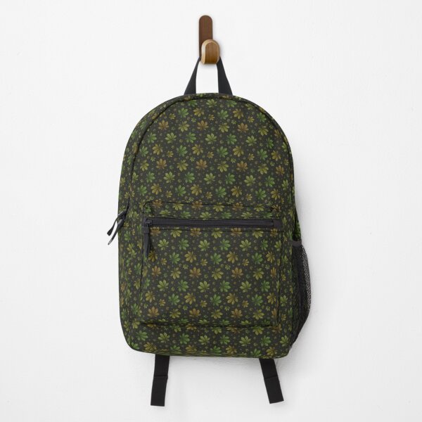 Item preview, Pattern of colorful autumn leaves on a dark background designed and sold by Cherevan.