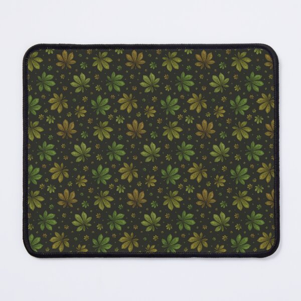 Item preview, Pattern of colorful autumn leaves on a dark background designed and sold by Cherevan.