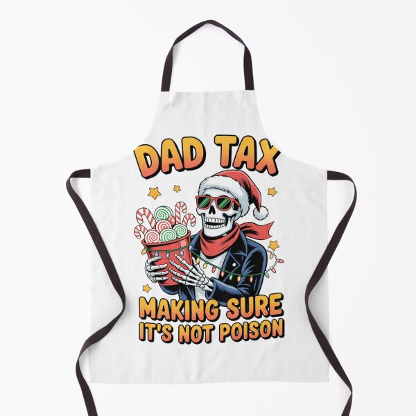 Item preview, Funny Skeleton Dad Tax Christmas Humor Festive Sarcastic Vibes designed and sold by chattsuede.