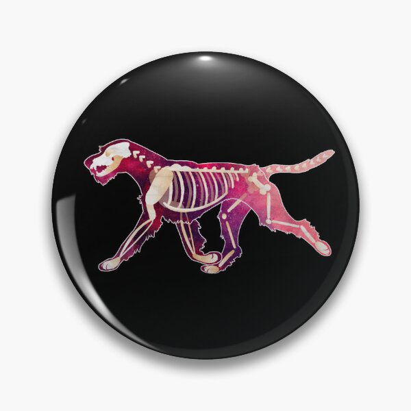 Item preview, Galaxy German Wirehaired Pointer Skeleton (natural) designed and sold by Sparklepupfaeri.