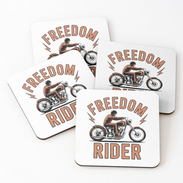 Item preview, Vintage Distressed Freedom Rider Motorcycle Art Retro Biker Nostalgia designed and sold by chattsuede.