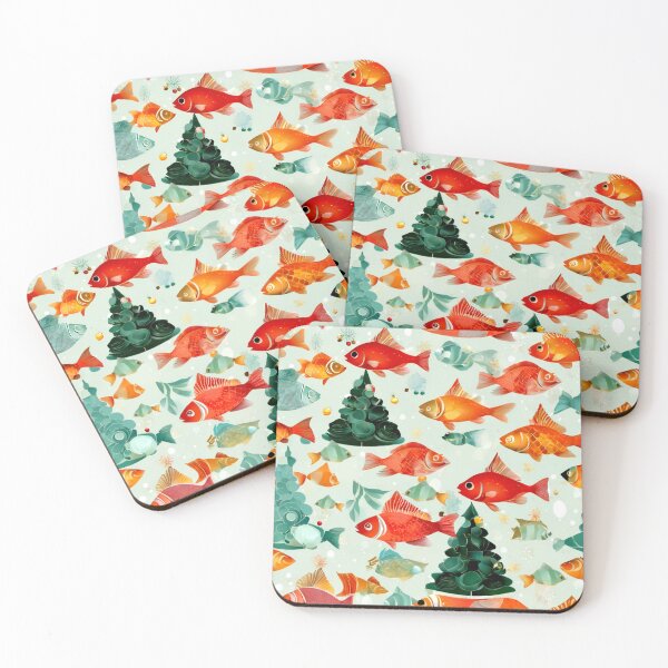Item preview,  Fish Christmas Tree for Gourmets. designed and sold by Zofia Sosnecka.