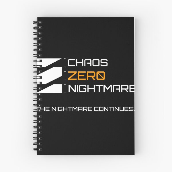 Item preview, Chaos Zero Nightmare Logo The Nightmare Continues designed and sold by Senpaiwaves.