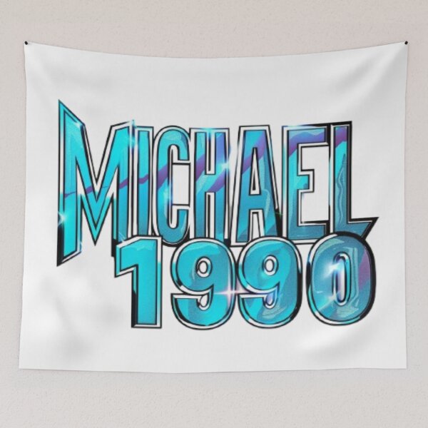 Item preview, Michael 1990 Retro Birthday Design designed and sold by AlexLineArt.