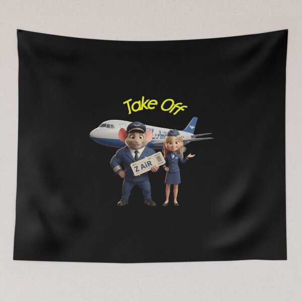 Item preview, Zippy Pilot & Hostess Take Off designed and sold by Zippy Creation.