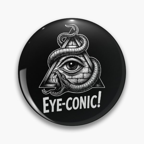 Item preview, EYE-CONIC SERPENT – All-Seeing Eye and Snake Design designed and sold by DariusZD.