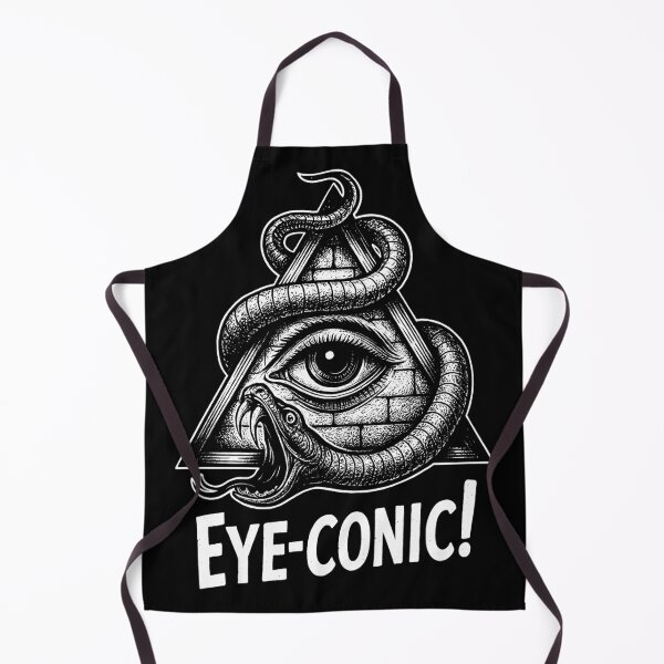 Item preview, EYE-CONIC SERPENT – All-Seeing Eye and Snake Design designed and sold by DariusZD.