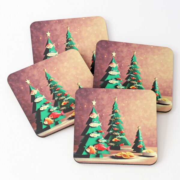 Item preview, Fish Christmas Tree for Gourmets. designed and sold by Zofia Sosnecka.