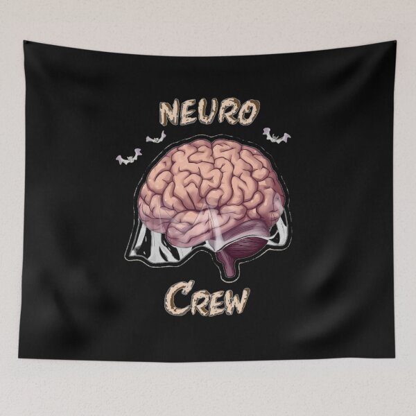 Item preview, Neuro Boo Crew Halloween, anatomical, brain anatomy, neurology, science designed and sold by YvkafromPoland.