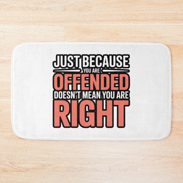 Item preview, Bold Free Speech Statement Modern Typographic Art for Critical Thinkers designed and sold by chattsuede.