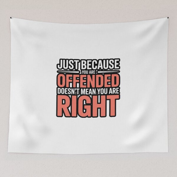 Item preview, Bold Free Speech Statement Modern Typographic Art for Critical Thinkers designed and sold by chattsuede.