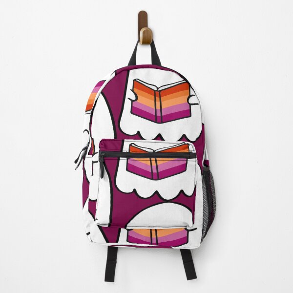 Item preview, Lesbian Ghost Reading Gay Books – Cute Pride Spooky Queer design designed and sold by Cannaxes Studio.