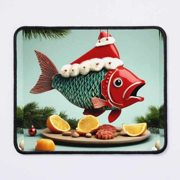 Item preview, Fish Christmas Tree for Gourmets. designed and sold by Zofia Sosnecka.