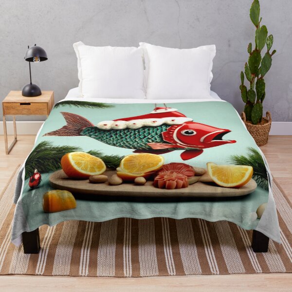 Item preview, Fish Christmas Tree for Gourmets. designed and sold by Zofia Sosnecka.