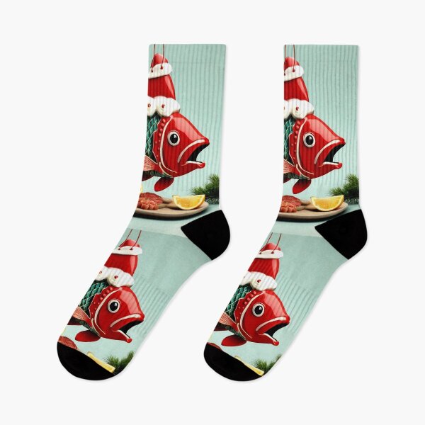 Item preview, Fish Christmas Tree for Gourmets. designed and sold by Zofia Sosnecka.