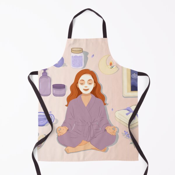 Item preview, Lavender Moon Spa — Night Self-Care Vector Set designed and sold by CheriTanya.