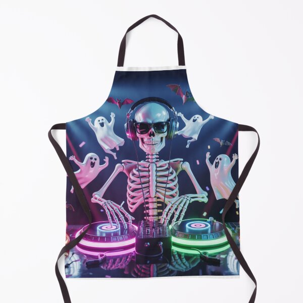 Item preview, Skeleton DJ Midnight Party designed and sold by McVrax.