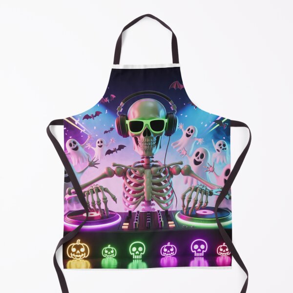 Item preview, Skeleton DJ Midnight Party designed and sold by McVrax.